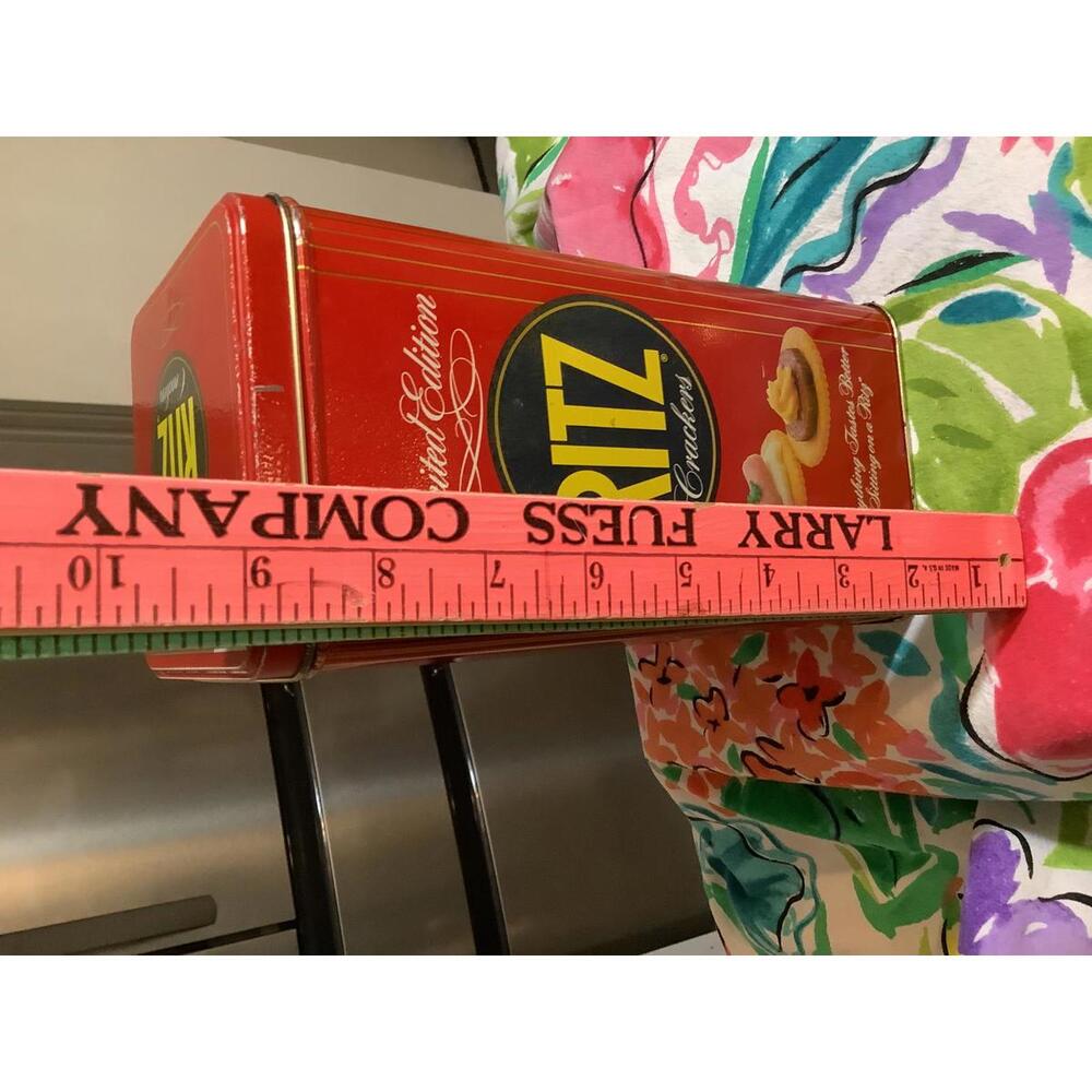 1986 Limited Edition Ritz Crackers Tin - Picture 9 of 9
